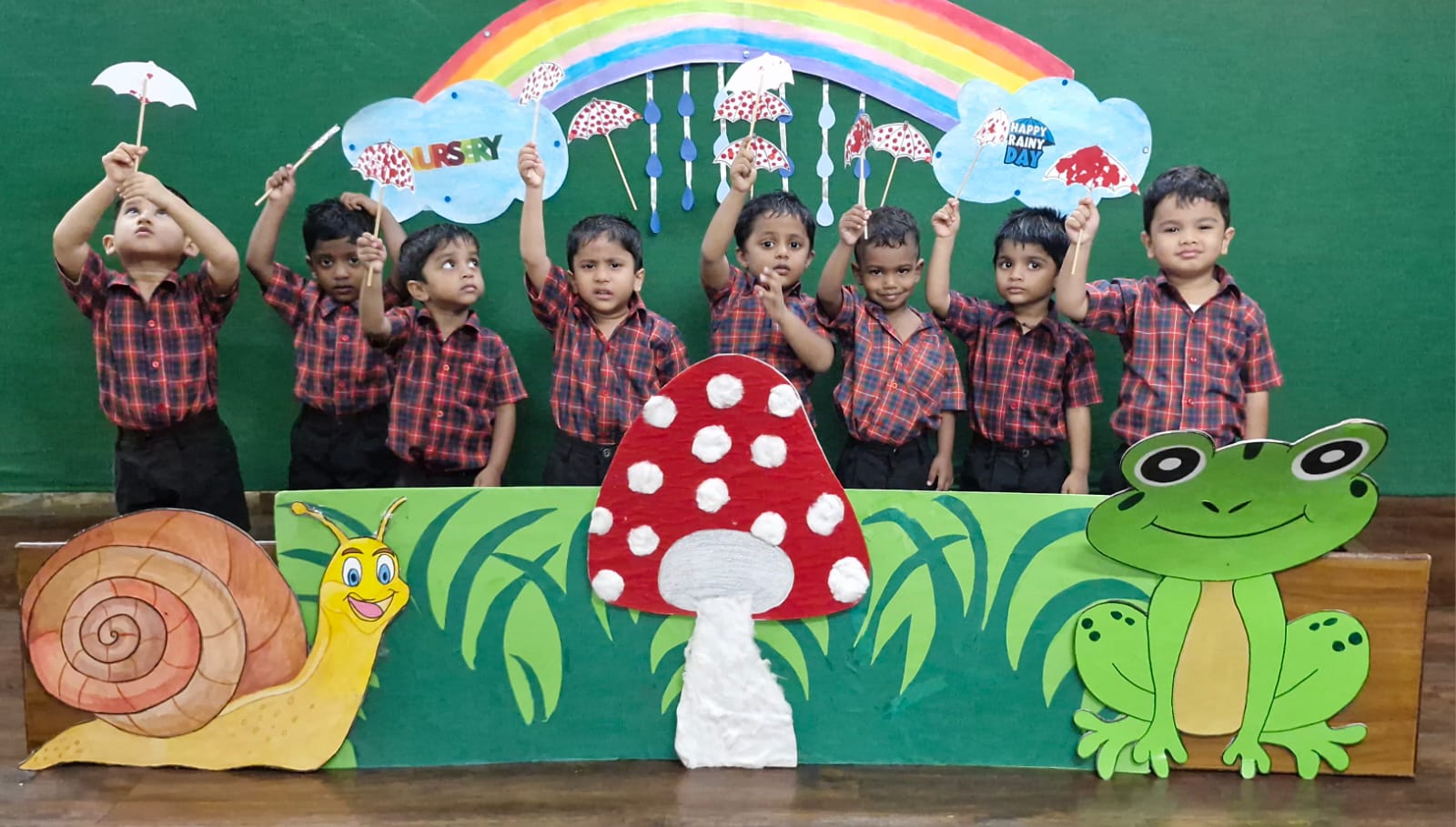 A Joyful Monsoon Adventure by the nursery boy's of Don Bosco, matunga.